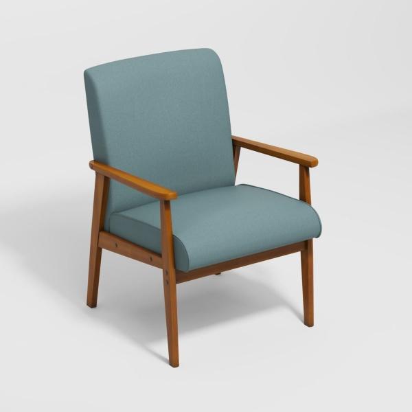 SILLÓN INDIVIDUAL BRUQAX VERDE 60 X 62 X 87.5 CM