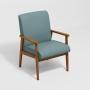SILLÓN INDIVIDUAL BRUQAX VERDE 60 X 62 X 87.5 CM
