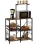 RACKS MULTIUSOS TELANTES MARRÓN 90 X 40 X 132 CM