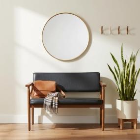 SOFÁ BROBAO NEGRO 100 X 54.5 X 76 CM