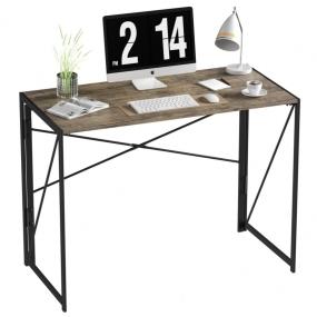 ESCRITORIO PLEGABLE HARPER MARRÓN 100 X 50 X 75 CM