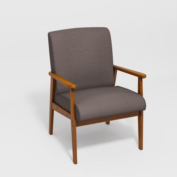SILLÓN INDIVIDUAL BRUQAX MARRÓN 60 X 62 X 87.5 CM