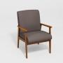 SILLÓN INDIVIDUAL BRUQAX MARRÓN 60 X 62 X 87.5 CM