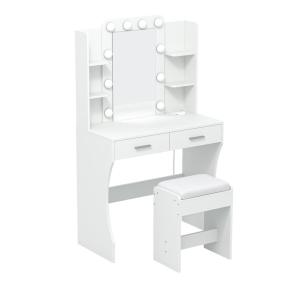 TOCADORES FLOOCA BLANCO 80 X 40 X 131 CM