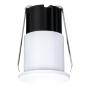 LUMINARIO DE TECHO EMPOTRABLE LED REDONDO 3 W BLANCO LUZ CÁLIDA USO INTERIOR