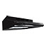 CAMPANA DE PARED 50 CM NEGRA