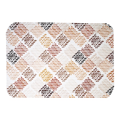 TAPETE ANTIDERRAPANTE POLIÉSTER MULTICOLOR 50 X 80 CM