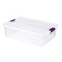 CAJA DE PLÁSTICO 30 L TRANSPARENTE