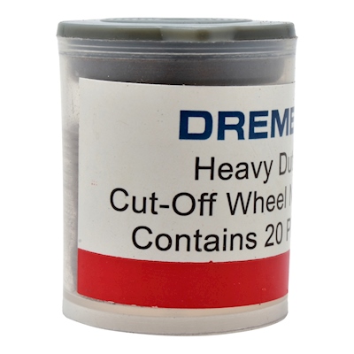 Disco de Corte Dremel 420, 15/16 23.8mm para corte de Metales 20 unidades