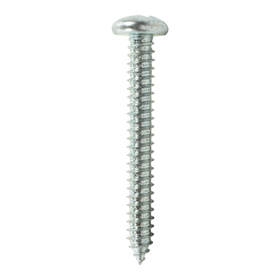 CAJA DE 100 TORNILLOS PARA METAL DE 2 PULGADAS PLATA