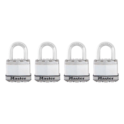 Master Lock 106045 311TRIHCMX Candado Laminado para Exterior, 40 Mm, 3 Pack  : : Herramientas y Mejoras del Hogar