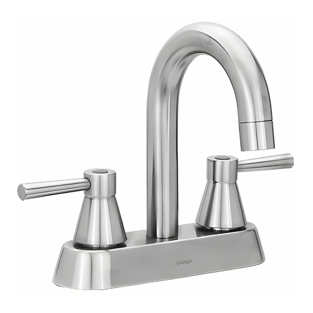 Llave mezcladora para lavabo duomando 4 pulgadas acero inoxidable