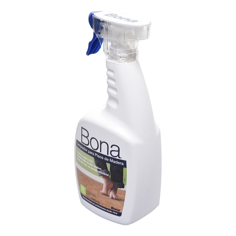 Limpiador Pisos de Madera Vitrificado en Spray Bona 946 ml