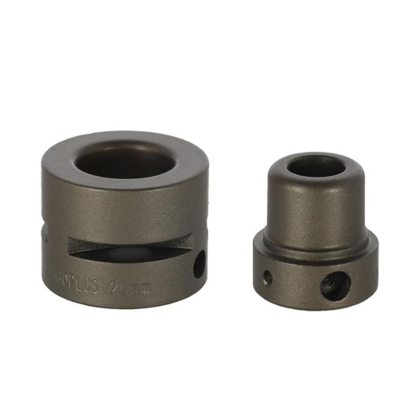 DADO MACHO HEMBRA 2 CM GRIS METAL