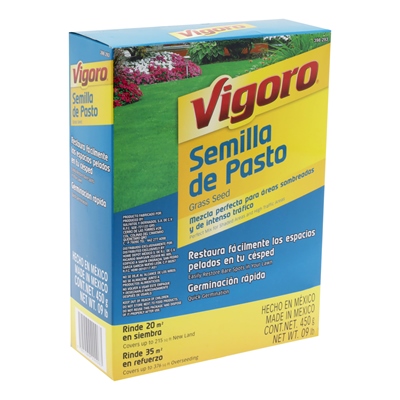 oleada silueta oportunidad SEMILLA DE PASTO PARA SOMBRA DE 450 GR BEIGE VIGORO | The Home Depot México