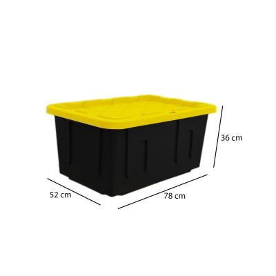 Caja plegable grande Simply Essential™ color negro