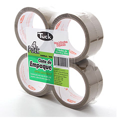 CINTA PARA EMPAQUE 48MM X 50M CANELA