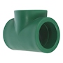 TEE REDUCIDA CENTRAL 6.3 X 6.3 X 4 CM VERDE TUBOPLUS
