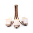 CANDIL 5 LUCES BRONCE OSCURO