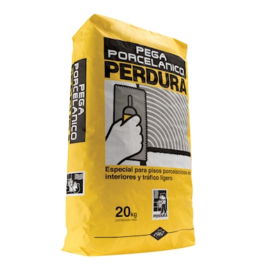 PEGA PORCELANICO PERDURA GRIS 20 KG