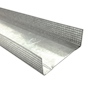 PERFIL CANAL DE AMARRE LIGERO PLATA 6.35 X 2.38 X 305 CM
