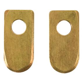 TERMINAL MECÁNICA REUTILIZABLE CALIBRE 20-8 AWG DORADO DROF 2 PIEZAS