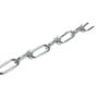 METRO DE CADENA ESLABÓN DOBLE VEKER 2.5MM GALVANIZADO