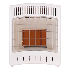 lenomex calefactor de pared y piso gas natural infrarrojo blanco 40 m2