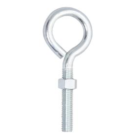 ARMELLA CON TUERCA DE 3/8 DE PULGADA PLATA