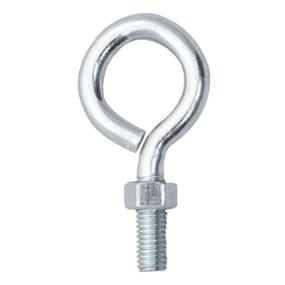 ARMELLA CON TUERCA DE 1/2 X 4 PULGADAS PLATA