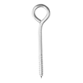 ARMELLA TIRAFONDO DE 1/4 DE PULGADA PLATA