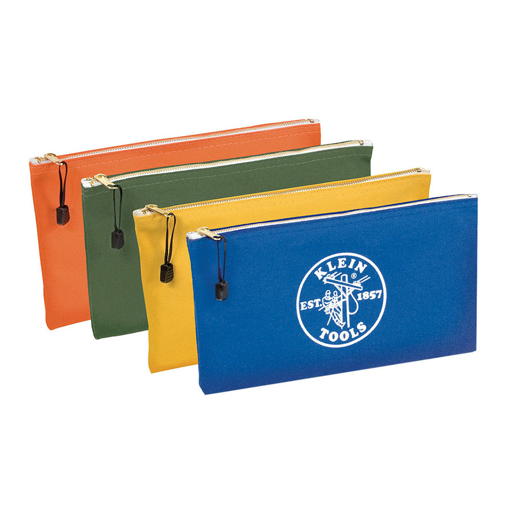 Estuches portaherramientas de lona paquete de 4 unidades klein tools