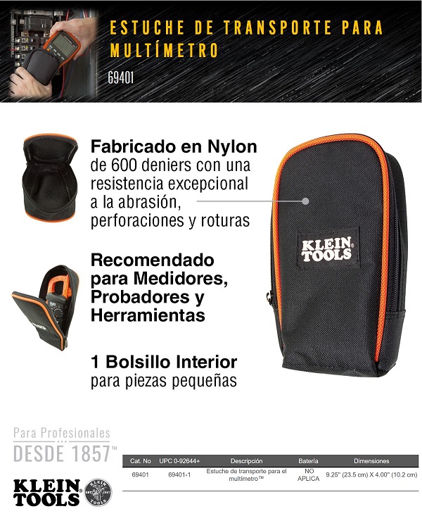  Bolsa de herramientas pequeña, bolsa de herramientas para  electricista, bolsa de almacenamiento de electricista, bolsa de herramientas  para electricista para estuche de lápices, bolso de mano o bolsa de monedas  (negro) 