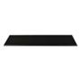 REPISA CRISTAL CUADRO 60 X 20 X 0.8 CM NEGRO