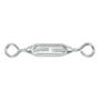 TENSOR DE DOBLE ARMELLA DE 5/32 X 4-3/8 PULGADAS PLATA