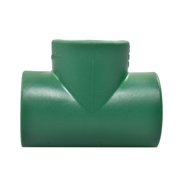 CONEXIÓN TEE REDUCIDA CENTRAL 3.2 X 2 CM VERDE ROTOPLAS