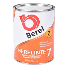 berelinte pintura vinil acrílica berel base tint blanco 1 l