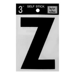 letra "z" de vinilo 7.62 cm