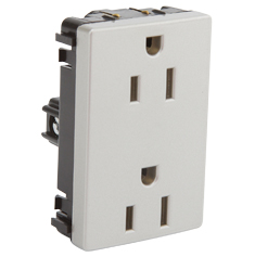 CONTACTO DPLX CON TIERRA 3 MODULOS PLATINO