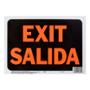 LETRERO DE PLÁSTICO PARA PARED SALIDA 21.5 X 30.5 CM