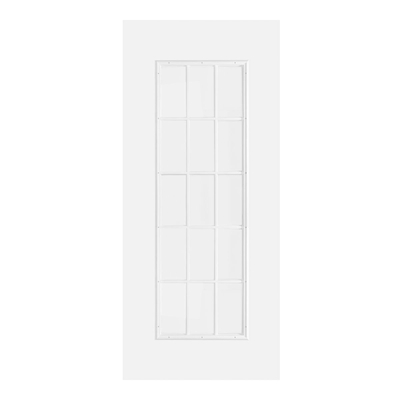 PUERTA 15 LUCES PARA EXTERIOR DE 2.10 M X 90 CM