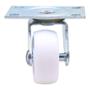RUEDAS GIRATORIAS CON COJINETE DE 1 1/4 DE PULGADA BLANCO 4 PIEZAS