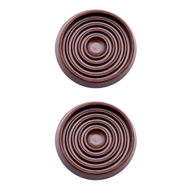 COPAS DE GOMA 4.4 CM CAFÉ