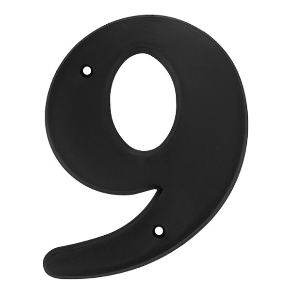 NÚMERO 9 DE PLÁSTICO 15.2 X 11.7 CM