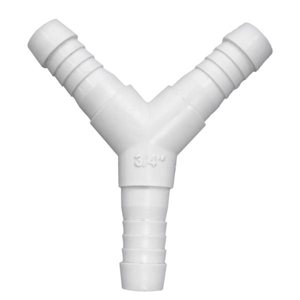 CONEXIÓN YEE 3/4 DE PULGADA BLANCO