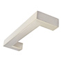 JALADERA PARA MUEBLE 10.7 X 3.1 CM PLATA