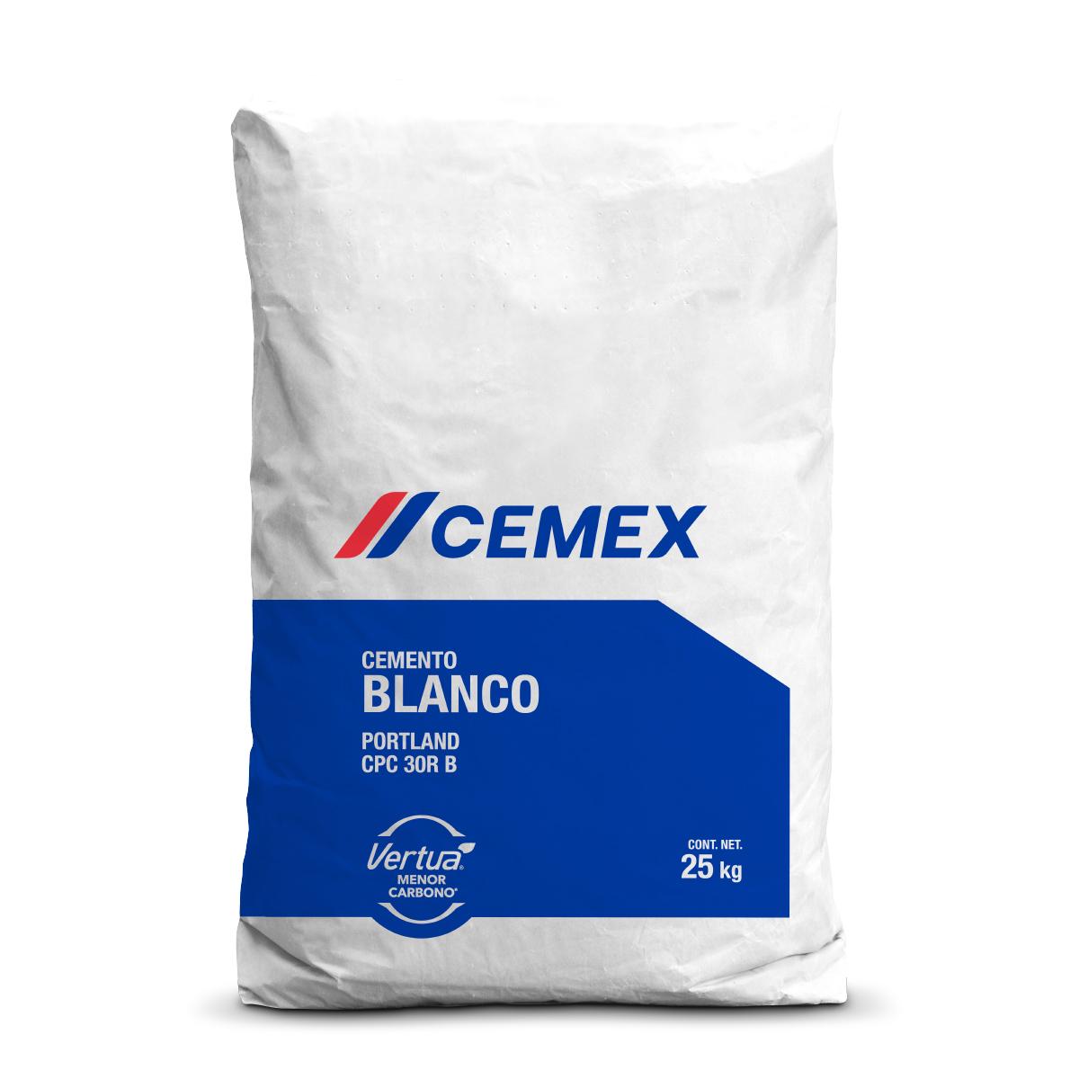 Cemento Blanco Fortaleza, CPC 40, saco de 25kg - Proveedora del Centro