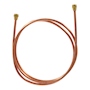 TUBO FLEXIBLE PARA GAS NATURAL O LP 200 X .8 CM BRONCE COFLEX
