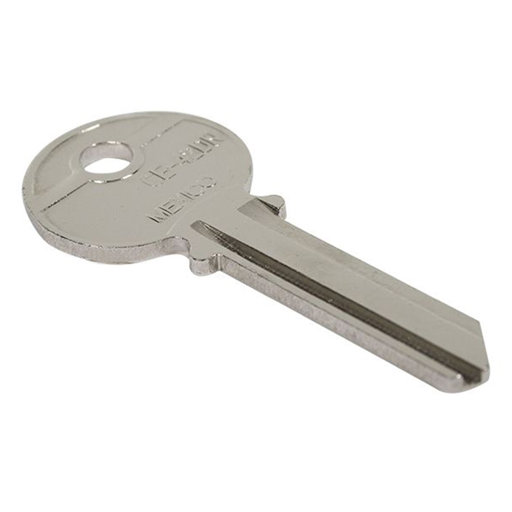 Llave residencial para cerradura master plata