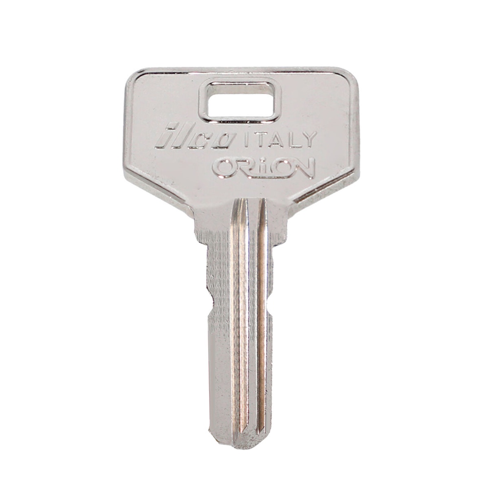 Llave residencial para cerradura 5.2 x 2.9 x 1 cm plata